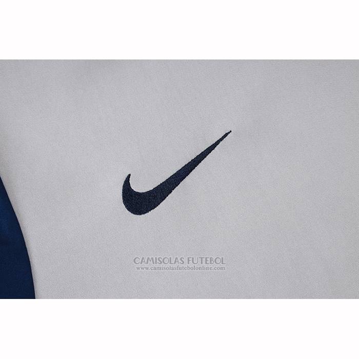 Fato de Treino Tottenham Hotspur Manga Curta 2025-2026 Cinza - Calcas Curta